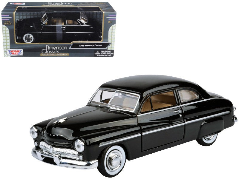 1949 Mercury Coupe Black - Motormax 1-24 - 73225 BK