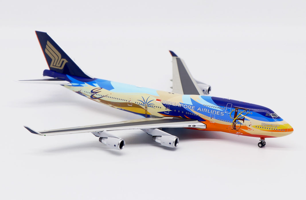 Singapore Airlines Boeing 747-400 "Tropical Megatop" / 9V-SPK/  JC Wings / 1:400 / XX40213