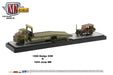 1958 DODGE COE TRUCK W/ 1944 JEEP MB / AUTO HAULERS   -  M2 1/64  36000-39  B