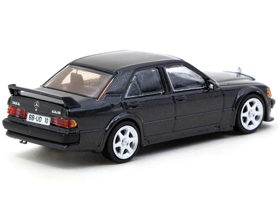 Mercedes-Benz 190 E 2.5-16 EVO 1 - Black - Tarmac Works - 1/64 - T64G-057-BK Passion Diecast
