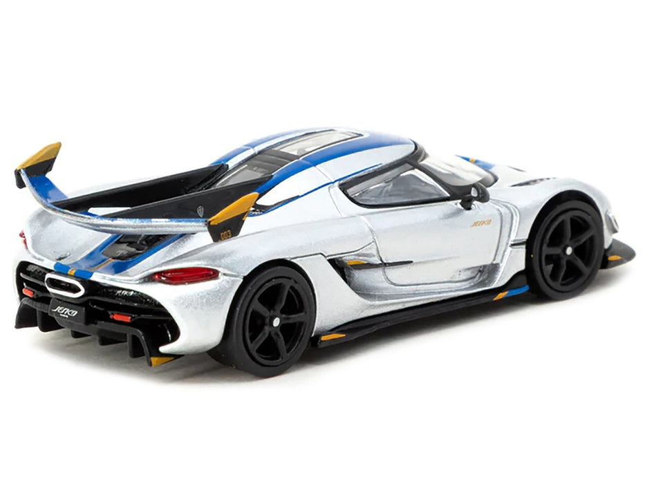 Koenigsegg Jesko Attack - Silver - Tarmac Works - 1/64 - T64G-TL052-SL Passion Diecast
