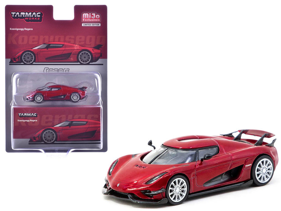Koenigsegg Regera - Red Metallic - Tarmac Works - 1/64 - T64G-TL017-RE Passion Diecast