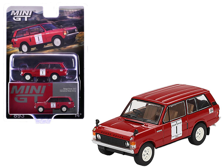 Range Rover 1971 International Hillrally Winner - Mini GT - 1:64 - MGT00893 Passion Diecast
