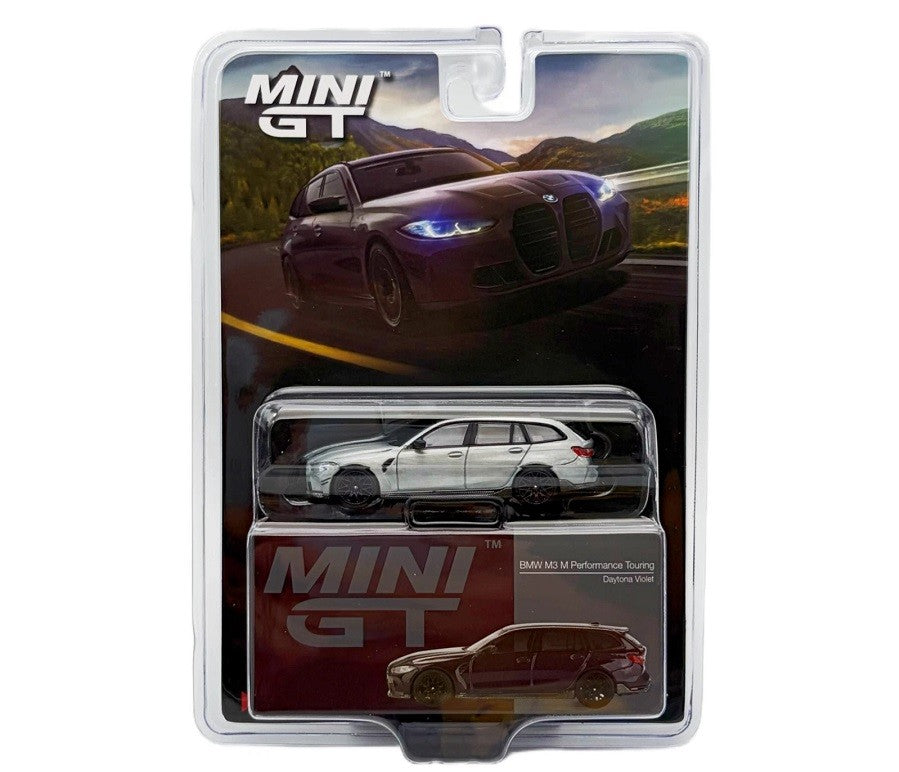CHASE CAR BMW M3 M Performance Touring Daytona Violet - Mini GT - 1:64 ...