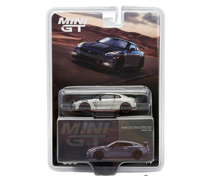 CHASE CAR Nissan GT-R Nismo 2024 NISMO Gris furtif - Mini GT - 1:64 - MGT00868GR Passion Diecast