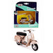 Vespa  Scooter Piaggio & Co Beige - 1/18 - MAISTO - 31540 Beige 