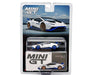 CHASE CAR Lamborghini Huracán STO Bianco Asopo - Mini GT - 1:64 - MGT00788GR Passion Diecast