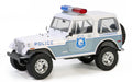 Clearwater, Florida Police Department 1982 Jeep CJ-7 - Greenlight 1/18 - 19140 Passion Diecast 