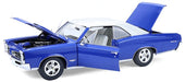 1966 Pontiac GTO in Barrier Blue with White Top - 1/18 - Highway 61 - 18047