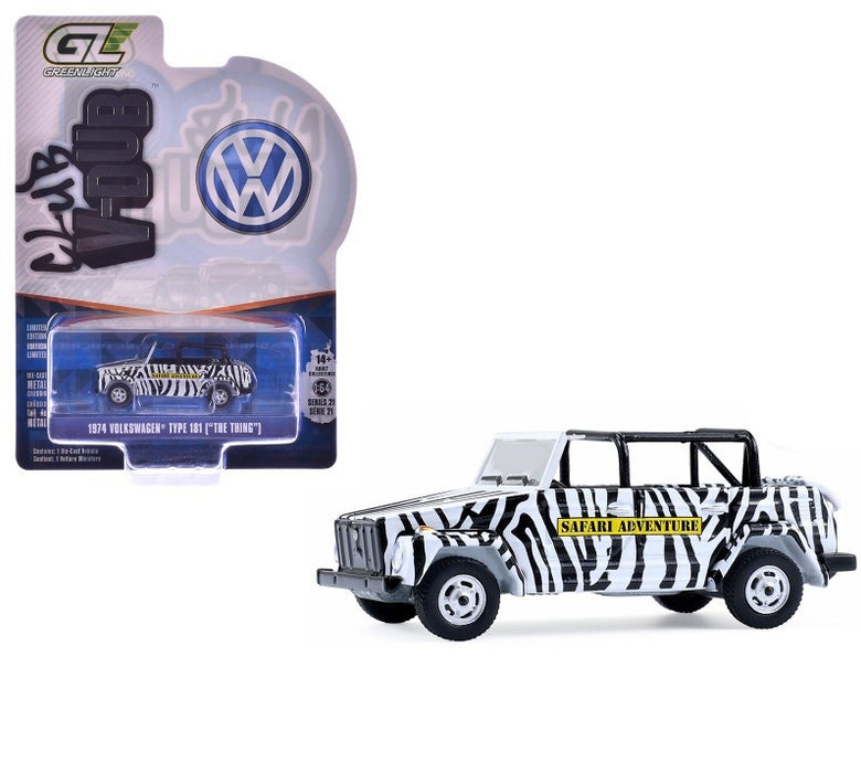 1974 Volkswagen Thing (Type 181) - Safari - Club Vee-Dub Series 21 - 1/64 Greenlight - 36120 D