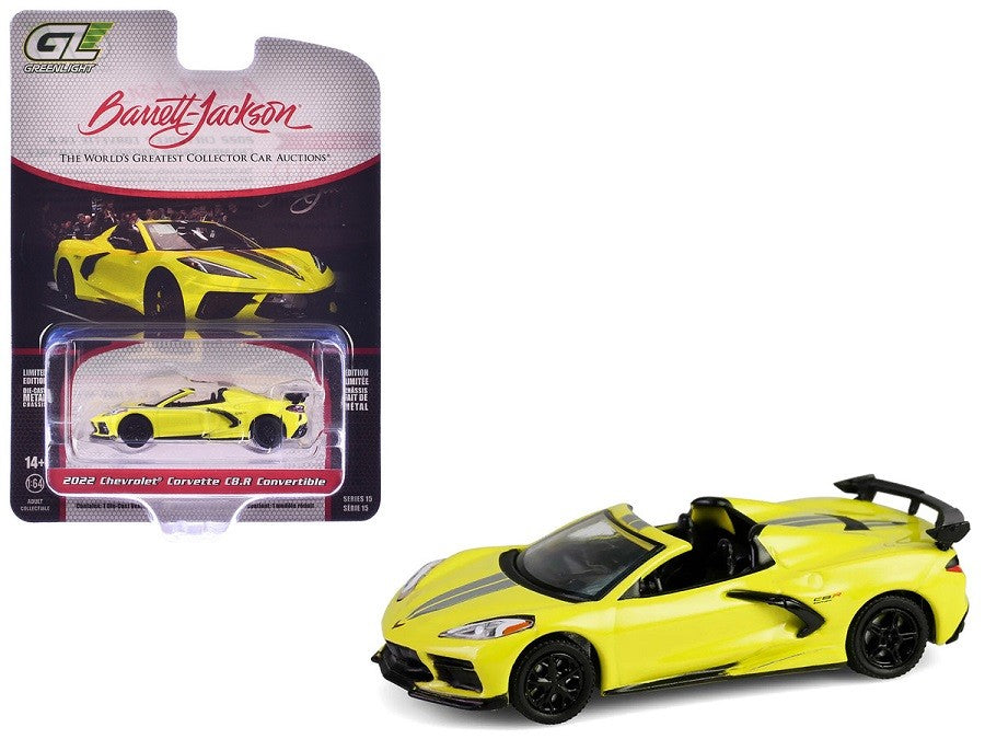 2022 Chevrolet Corvette C8.R - Barrett-Jackson Scottsdale Edition Series 15 - 1/64 Greenlight - 37320 F