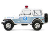 Clearwater, Florida Police Department 1982 Jeep CJ-7 - Greenlight 1/18 - 19140 Passion Diecast 