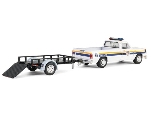 Philadelphia Police Department - 1990 Dodge Ram - Hot Pursuit Hitch & Tow No.1 - Hobby Exclusive - 1/64 GL - 32315 A