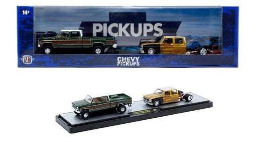 1973 Chevrolet Cheyenne Super 30 & 1975 Chevrolet Silverado 30 4X4 - M2 1/64 - 36000-90 B