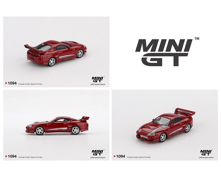 Toyota Supra VeilSide Combat V-I - Red - Mini GT - 1:64 - MGT01094 Passion Diecast