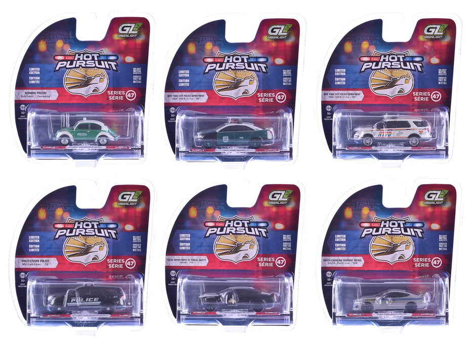 Hot Pursuit Series 47 - Assortment - 1/64 Greenlight - 43050 Passion Diecast