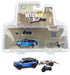 2021 Ford Bronco Black Diamond with Utility Trailer and Motorcycle - Hitch & Tow Series 32 - 1/64 GL - 32320 C