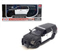 2025 Chevrolet Tahoe Police Pursuit Vehicle - Plain Black and White Two-tone - Motormax 1/24 - 76816-BKWH Passion Diecast