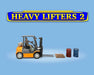 Heavy Lifters Forklift Set II - 5 Piece metal set - American Diorama - 1/64 - AD-2434 Passion Diecast