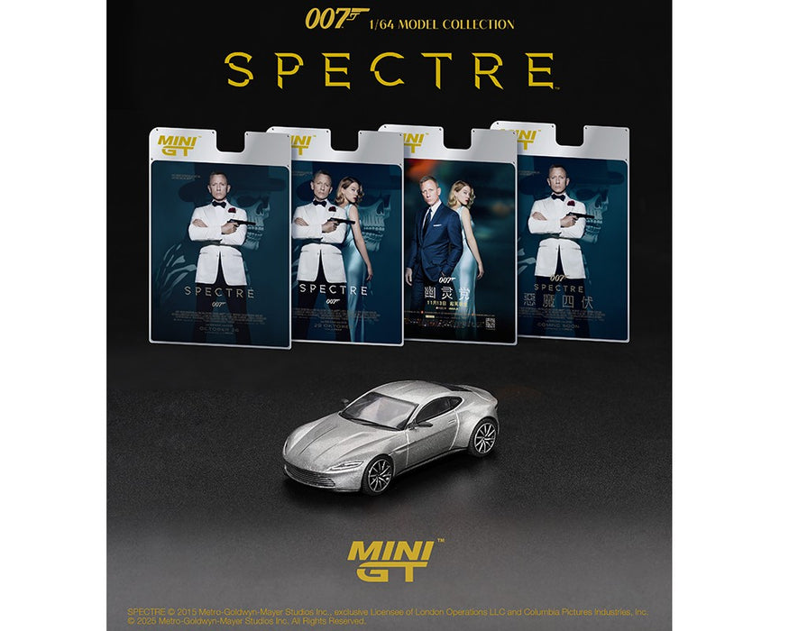 Aston Martin DB10 James Bond 007 SPECTRE - Mini GT - 1:64 - MGT00910-007E Passion Diecast