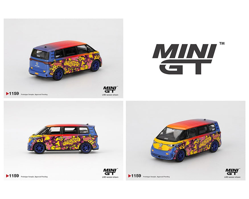Volkswagen ID. Buzz KW/BBS - Orange - Mini GT - 1:64 - MGT01159 Passion Diecast
