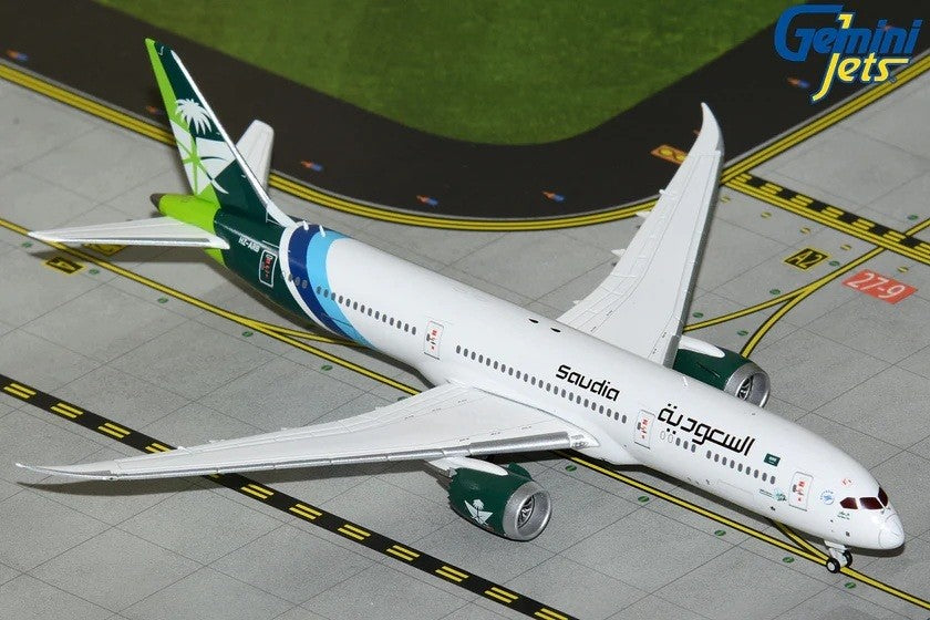 Saudia Boeing 787-9 /National Day" livery HZ-ARB/ Gemini Jets   1:400 -  GJSVA2310