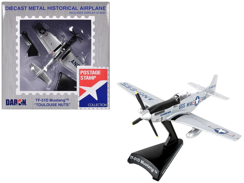 North American P-51D  Mustang  Toulouse Nuts Postage stamp  1/100  PS5342-9