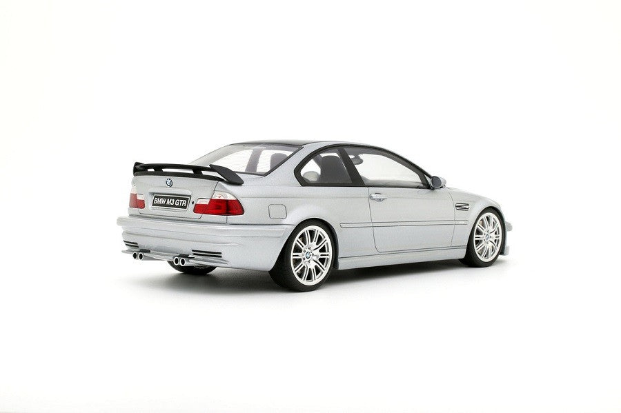 BMW E46 M3 GTR STREET TITAN SILVER METALLIC 354 2001 - 1/18 - OT1128 Passion Diecast 