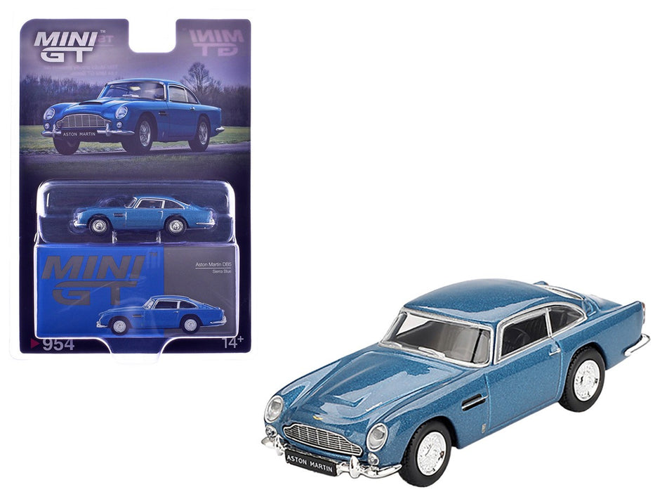 Aston Martin DB5 Sierra Blue - Mini GT - 1:64 - MGT00954 Passion Diecast