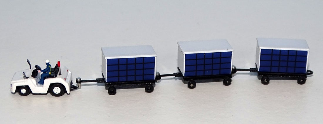 Cargo Cart Set (Blank) / Fantasy Wings / 1:200 / FWDP-CG-2025
