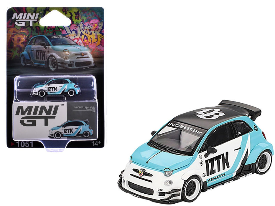 Abarth 595 LB-WORKS x Abas Works IZTK - Mini GT - 1:64 - MGT01051 Passion Diecast