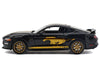 2018 Ford Mustang GT - Matte Black with Gold - Motormax 1/24 - 79204 Passion Diecast