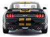2018 Ford Mustang GT - Matte Black with Gold - Motormax 1/24 - 79204 Passion Diecast