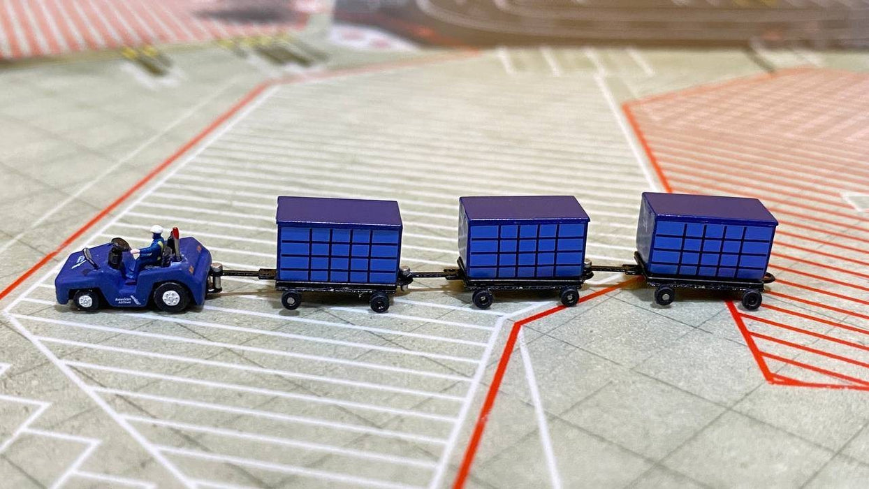 Cargo Cart Set (American Airlines) / Fantasy Wings / 1:200 / FWDP-CG-2026