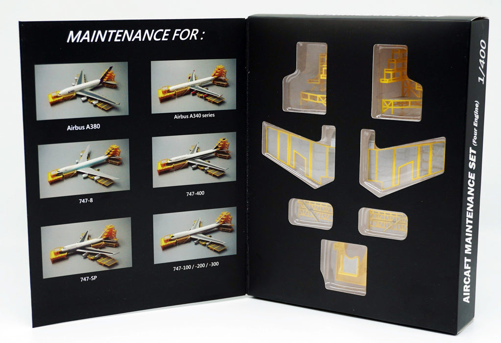 Maintenance Docking System 4 Engines / Fantasy Wings / 1:400 /  FWDP-MS-4010