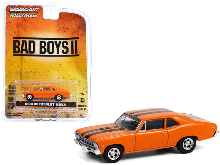 1968 Chevrolet Nova - Bad Boys II (2003) - Hollywood 31 - 1/64 Greenlight - 44910 F