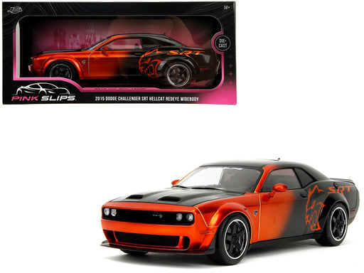 2015 Dodge Challenger SRT Hellcat Copper/Black – Pink Slips  -  Jada 1/18 -  35722