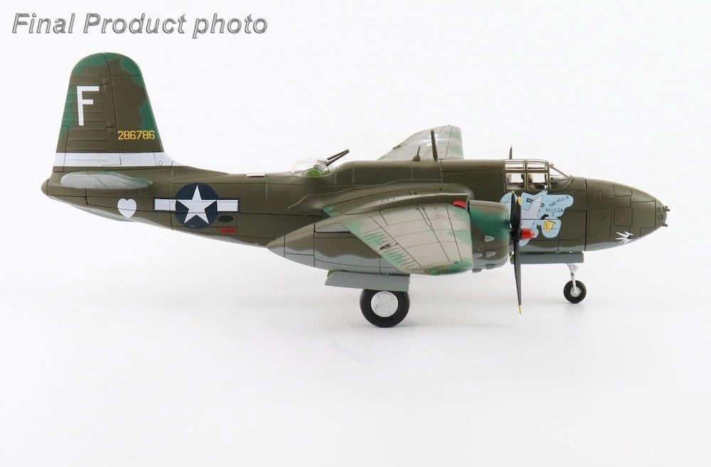Douglas A-20G Havoc / USAAF 312th BG, 388th BS, 42-86786 Hell'N Pelican II, Avril 1944 / Hobby Master 1:72  HA4211