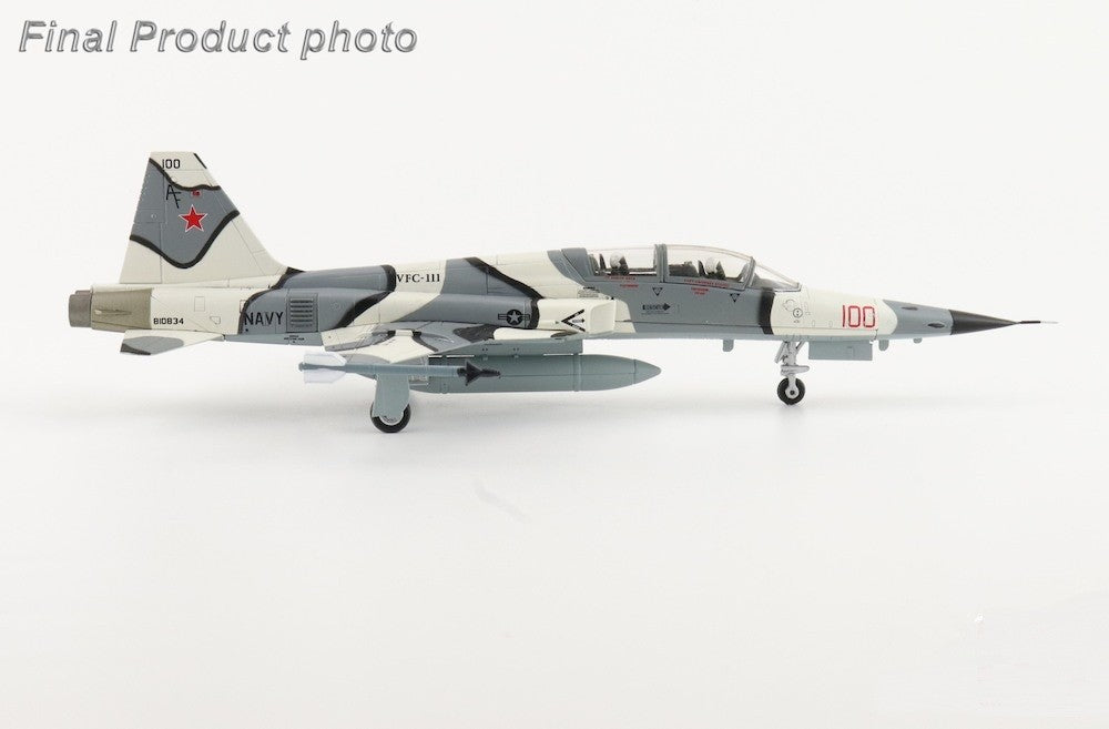 (Preorder) Northrop F-5F Tiger II / USN VFC-111 Sun Downers, Franken Tiger, NAS Key West, FL, 2023 / Hobby Master 1:72  HA3382