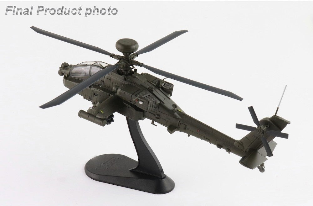 Hughes AH-64E Apache Guardian / British Army, ZM714, Middle Wallop, UK, 2022 / Hobby Master 1:72  HH1220
