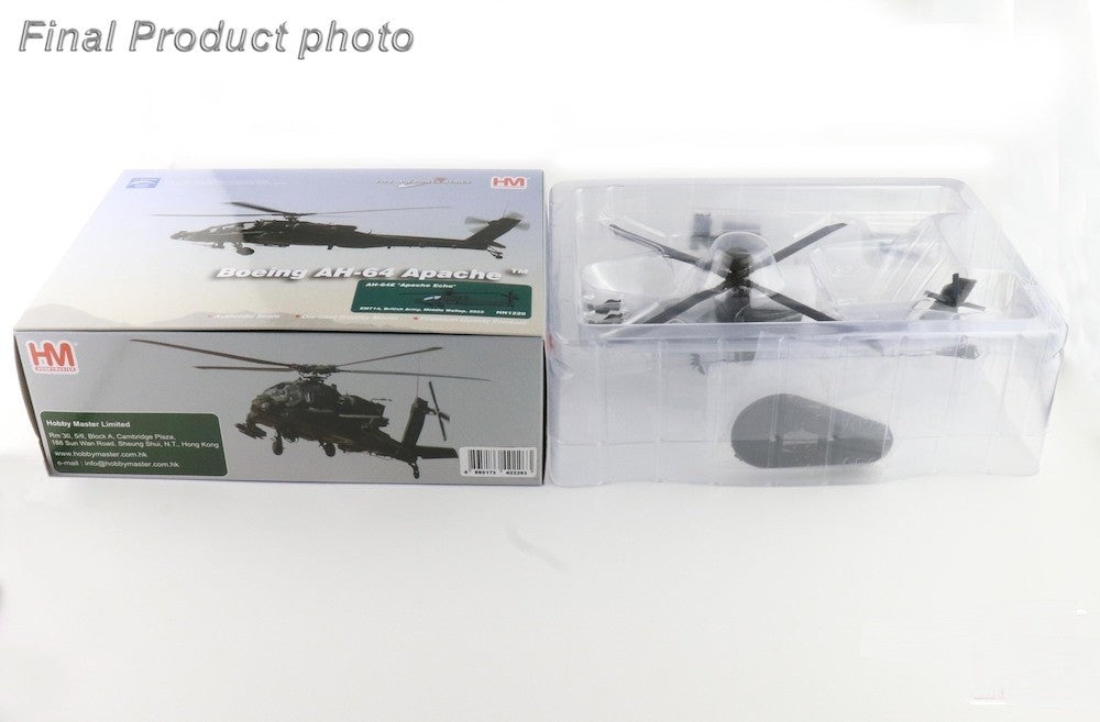 Hughes AH-64E Apache Guardian / British Army, ZM714, Middle Wallop, UK, 2022 / Hobby Master 1:72  HH1220