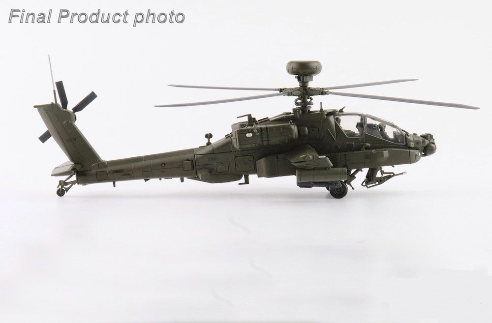 Hughes AH-64E Apache Guardian / British Army, ZM714, Middle Wallop, UK, 2022 / Hobby Master 1:72  HH1220