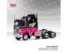 1976 Kenworth K100 Aerodyne - Black and Pink - IXO Models - 1:64 - U64TR006 Passion Diecast