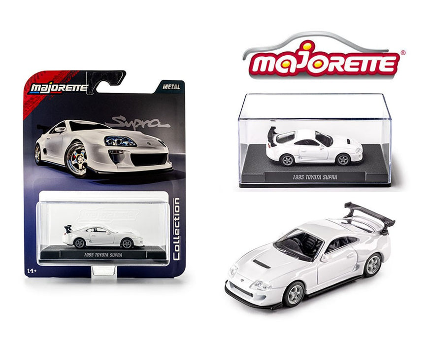 1995 Toyota Supra - Blanc - Majorette 1:64 - 8505001017 - Passion Diecast 
