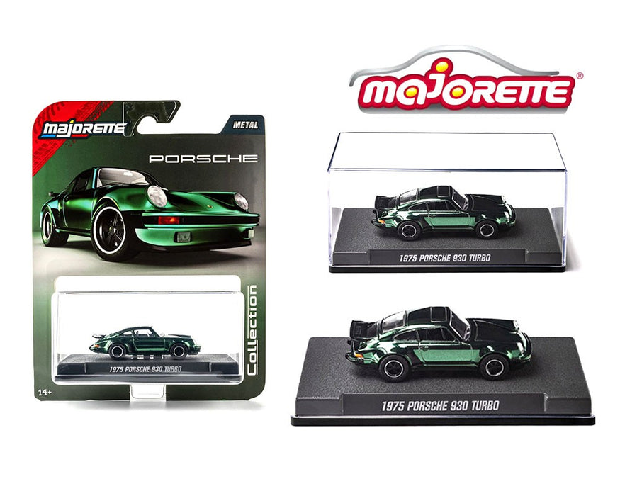 1975 Porsche 930 Turbo - Vert - Majorette 1:64 - 8505001015 - Passion Diecast 