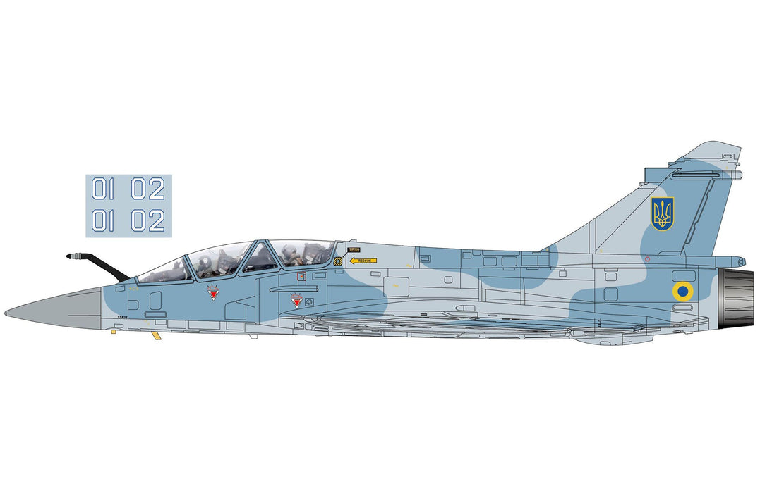 (Preorder) Dassault Mirage 2000-D / Ukrainian Air Force, Ukraine, 2025, + decal sheet / HM 1:72  HA1623