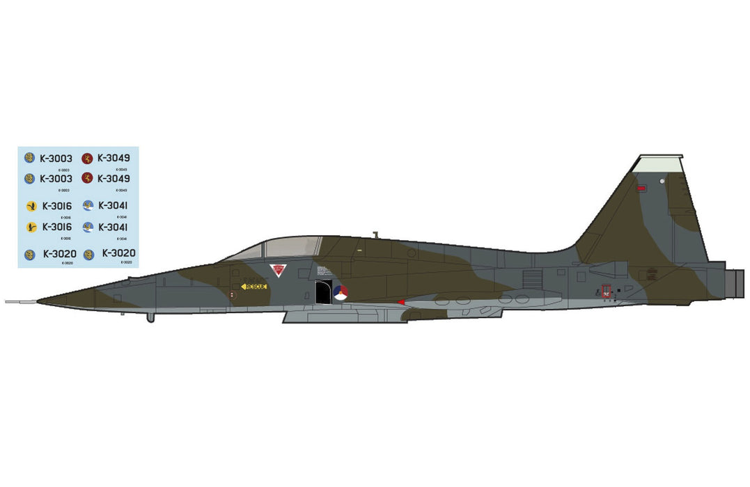(Preorder) Northrop NF-5A Freedom Fighter / RNLAF, Netherlands, 1970s, + decal sheet / HM 1:72  HA33011