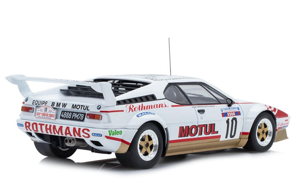 BMW M1 No.10 Tour de Corse 1982 - IXO Models - 1:18 - 18RMC11422 Passion Diecast