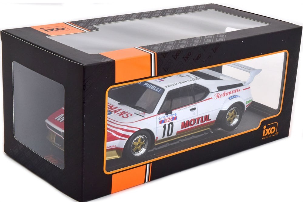 BMW M1 No.10 Tour de Corse 1982 - IXO Models - 1:18 - 18RMC11422 Passion Diecast