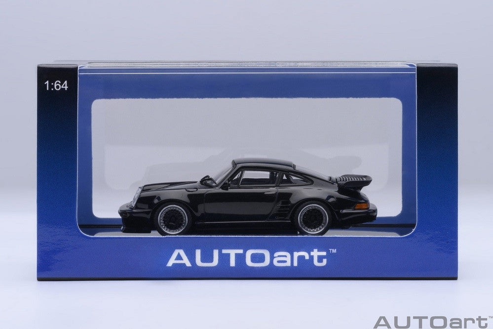 Porsche 911 (930) Turbo Wangan Midnight Blackbird - Autoart 1/64 - 20636 - Passion Diecast 
